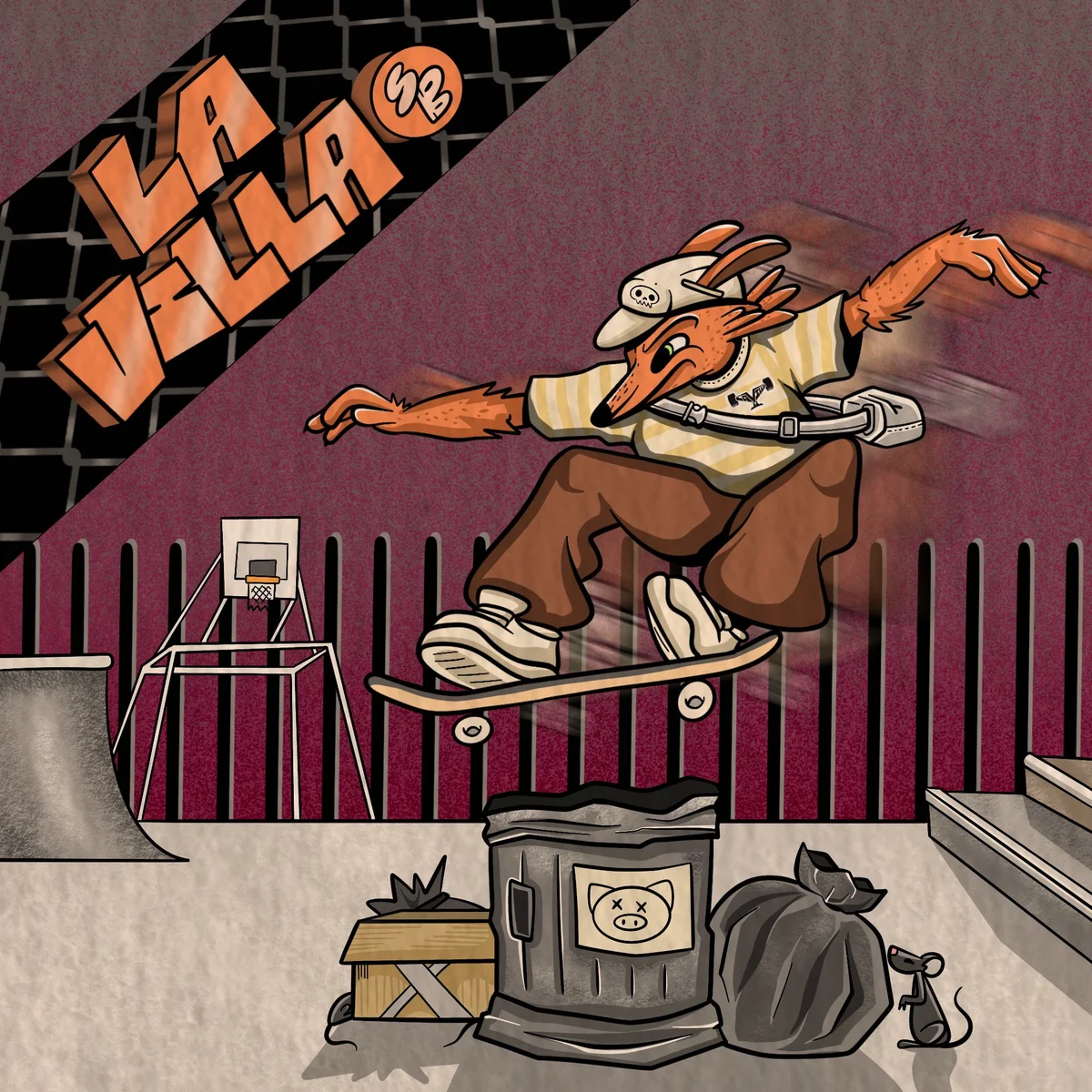 La Villa Skateboarding - Full brand logo